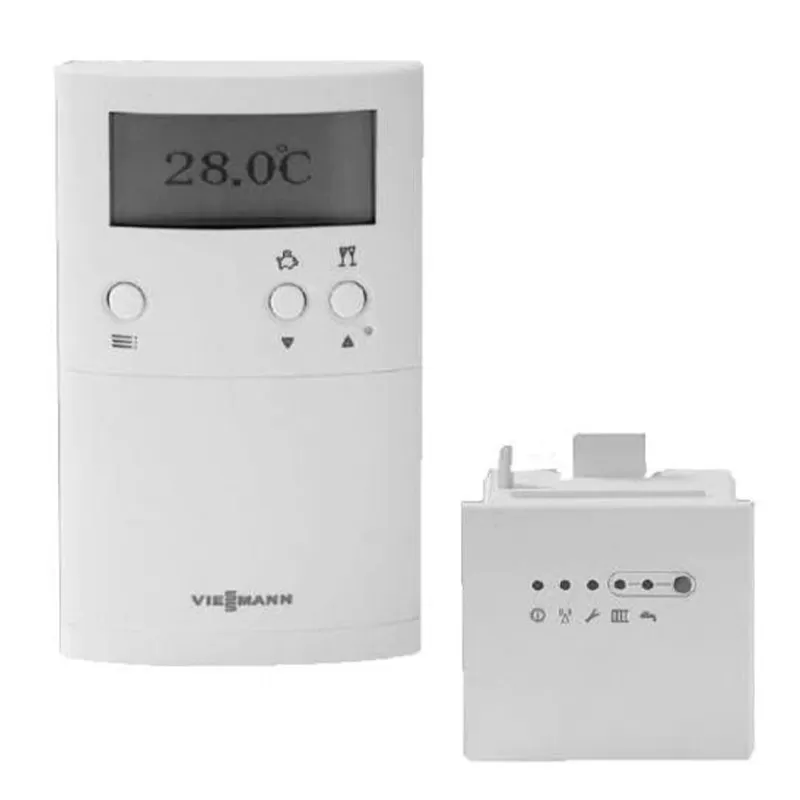 Termostat ambient fara fir Viessmann Vitotrol 100 UTDB RF2 pentru Vitodens 100-W