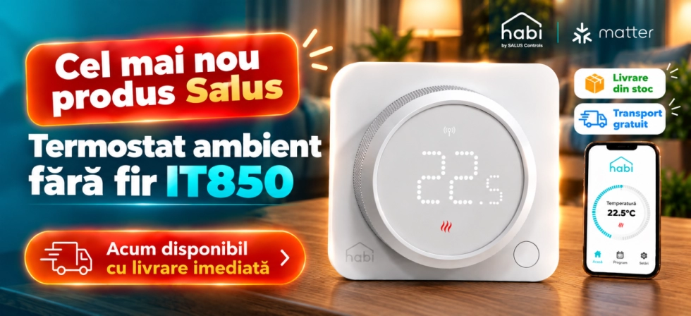 Lansare termostat ambient Salus IT850