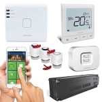 Pachet automatizare incalzire in pardoseala wireless si WI-FI, 8 circuite - 3 zone