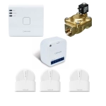 Sistem Smart Home anti-inundatie, 3 zone monitorizate, control prin internet
